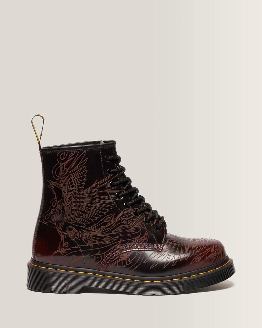 DR MARTENS WOMEN'S 8 CHERRY RED 1460 PHOENIX ARCADIA 41390600